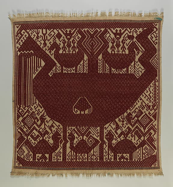 Ceremonial Textile (Tampan) by unknown artist, 19th century.