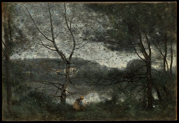 Ville-d'Avray by Camille Corot, 1870.