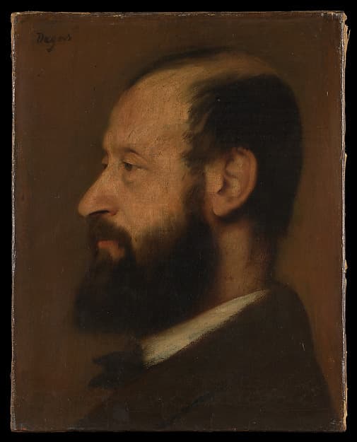 Joseph-Henri Altès (1826–1895) by Edgar Degas, 1868.