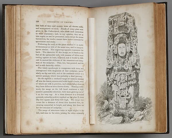 Incidents of Travel in Central America, Chiapas, and Yucatan by John Lloyd Stephens, 1842.