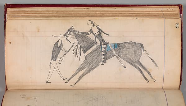 Maffet Ledger: Drawing by unknown artist, ca. 1874–81.